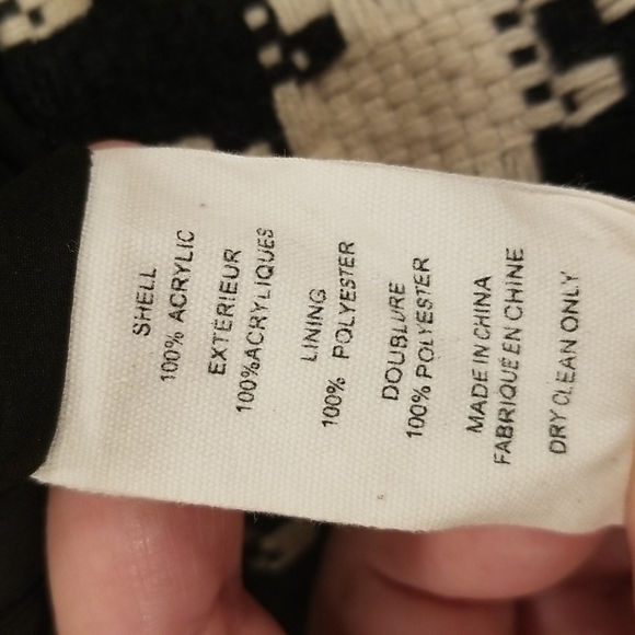 💕L'AGENCE Inez Tweed Blazer + Livia Tweed Skirt Light Camel Black Houndstooth 6 - Picture 16 of 16